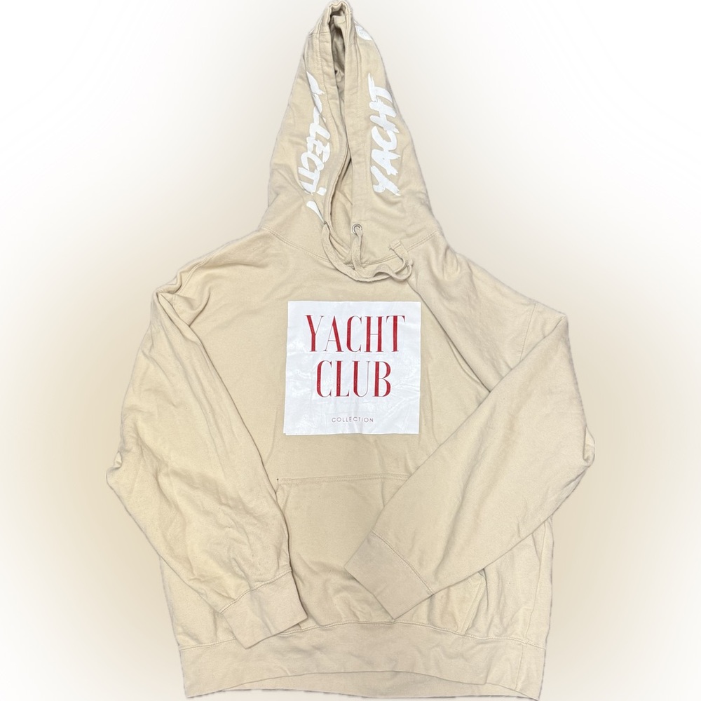 Yacht Club Collection Paris Men's Black Hoodie | Sz 2XL